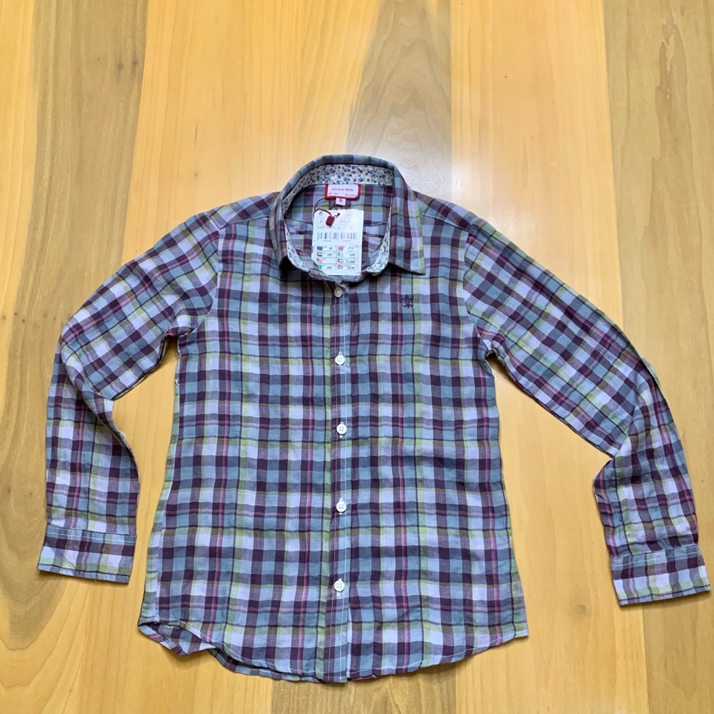 Neck & Neck Girls Button Down Shirt